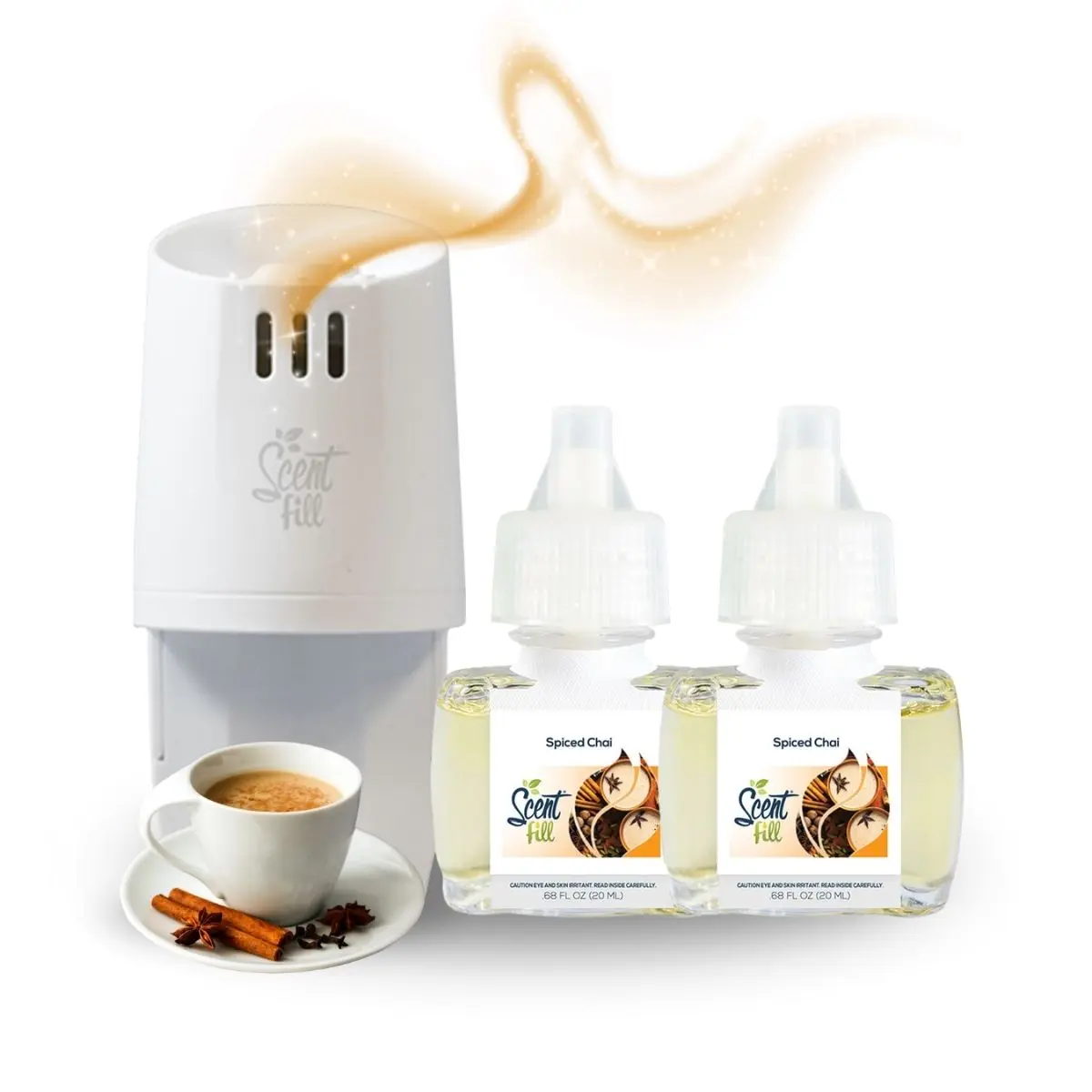 Spiced Chai Plug in Refill Air Freshener Starter Kit