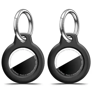 2-Pack Airtag 2nd Gen (2026) & 1st Gen Cases, GPS Shockproof Scratch-Resistant Shell Protection, Unisex Keychain, for Keys, Luggage, Backpacks