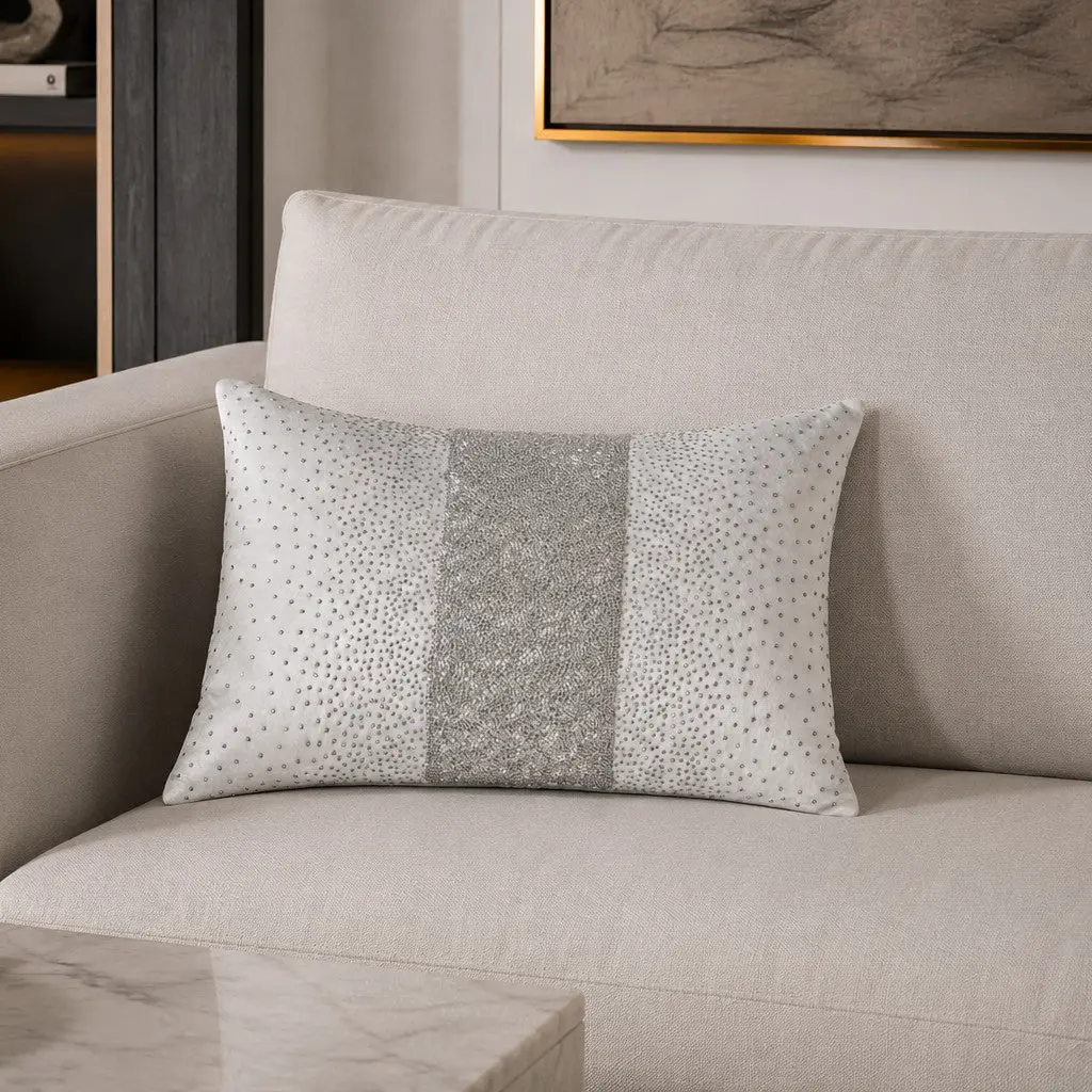 Crystal Ivory Pillow