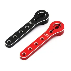 Standard Metal Servo Arm Extender 25t, Model RC Aircraft Servo Arm, Robot Accessories, Durable and Reliable, Perfect for Hobbyists