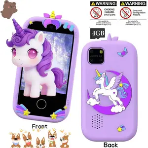 Kids Smart Phone Dual Lens Camera Toy With Smooth Touch Screen Wonderful Gift For Kids Holiday