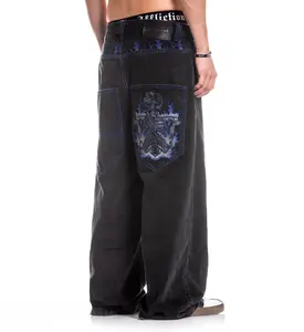 Affliction Men's Extra Wide Pants Flameful Faith