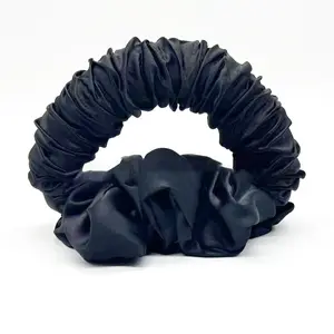The Original Sleepy Tie | Heatless Hair Curler | Overnight Blowout Scrunchie | Comfortable, Damage-Free, For Sleeping | Best Scrunchie To Sleep With Blowout For All Hairtypes (Midnight)