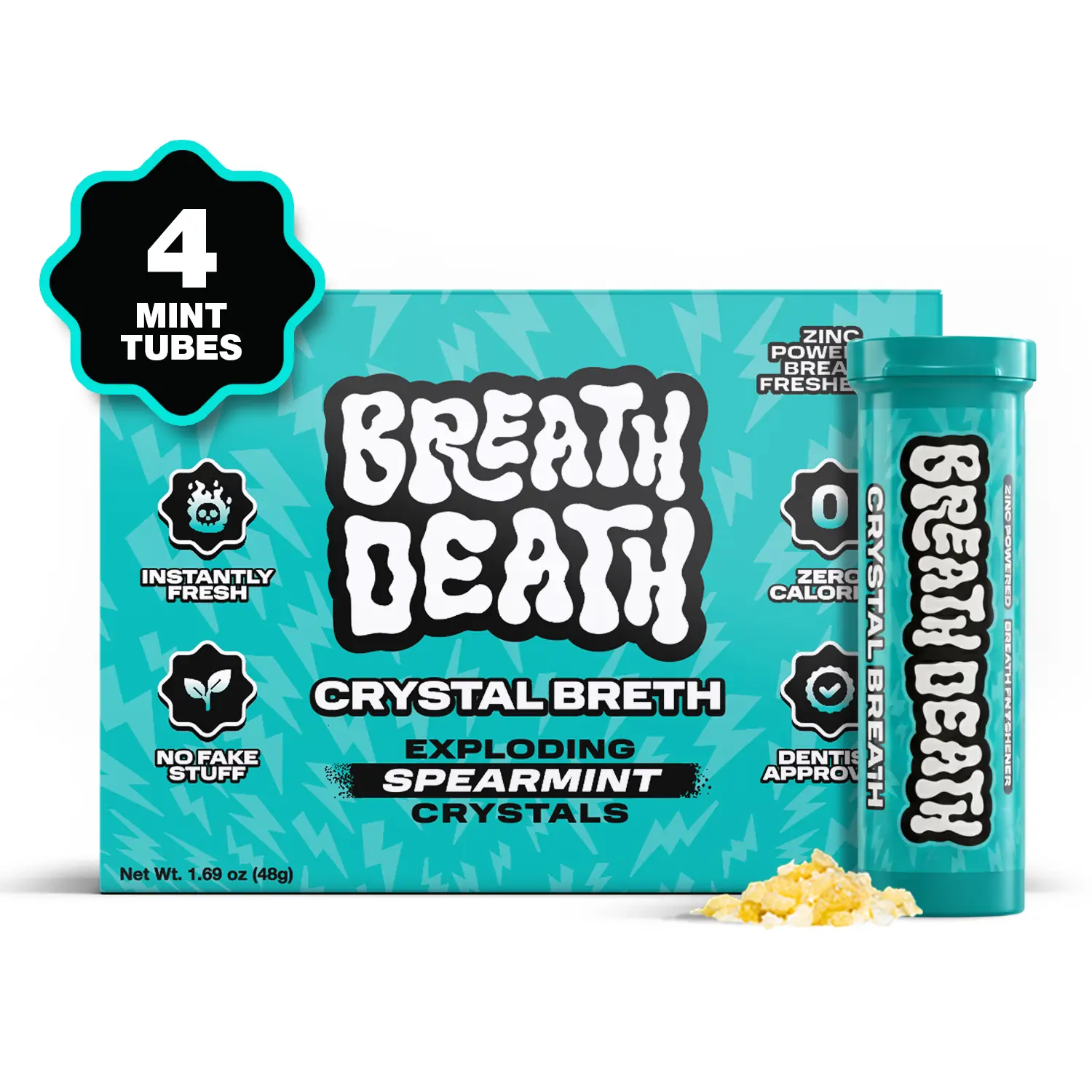 Exploding Mint Crystals - Spearmint