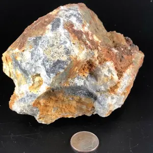 QUARTZ CRYSTAL ROCK WITH HIGH GRADE SILVER ORE