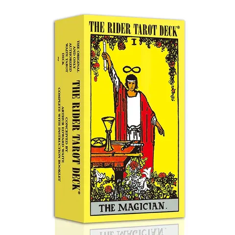 Waite Original Tarot Card Set, Includes 78 Cards & Guidebook with Interpretations, Ideal for Adults & Teens Aged 14+, Classic Tarot Game with Classic Elements, Tarot Card Deck, Card Games, Tarot Readings