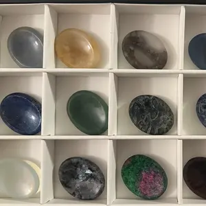 Worry Stones Crystals - Large inventory in Multiple Stones, Ideal for Meditation and Stress Relief