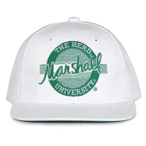 Marshall Snapback Hat Retro Circle Design