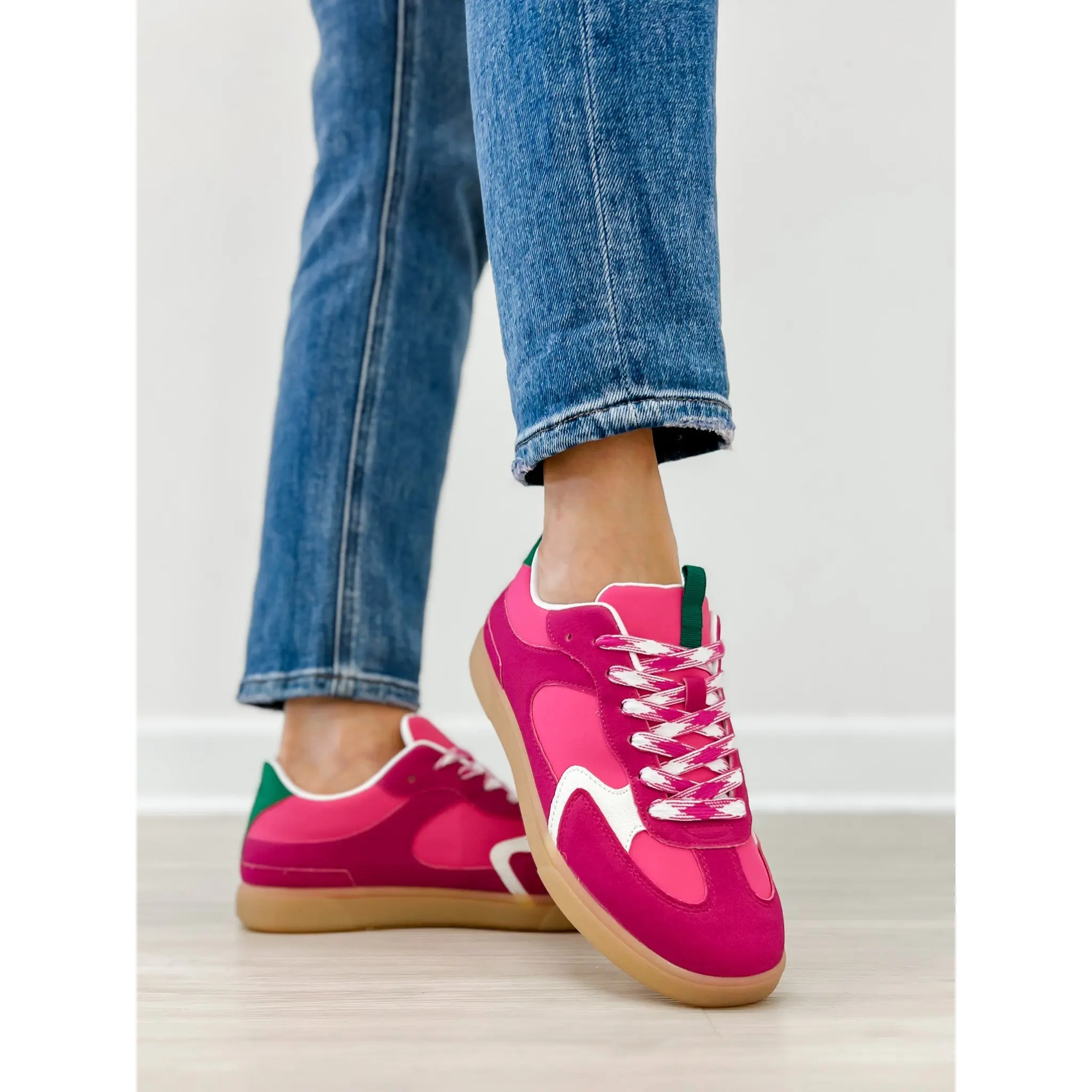 Blowfish Tastic Lace Up Sneaker in Pink Glow