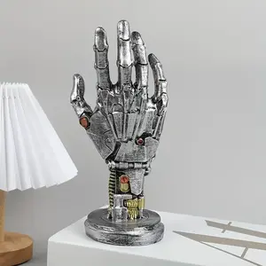 Mechanical Hand Game Controller Holder, Universal Headphone Stand, Resin Gaming Desk Organizer Decor,Gift for Men