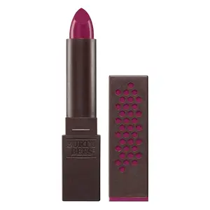 Burt's Bees 100% Natural Moisturizing Lipstick in Magenta Rush 8-Hour Hydrating Formula with Satin Finish Lightweight Cosmetics Lipgloss - Makeup