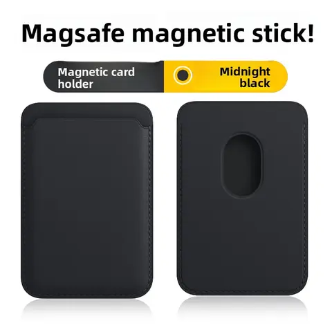 Mag-Safe Wallet Magnetic Wallet for iPhone for iPhone 18 pro max/iphone 17pro max/16/15/14/13/12pro max,Lightweight Magnetic Phone Wallet Leather Magnetic Card Holder