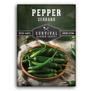 Serrano Pepper Seed - High-Quality Seeds for Planting