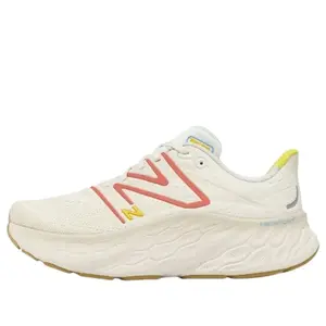 (WMNS) New Balance Fresh Foam X More v4 Wide 'Sea Salt Gulf Red' WMORCF4