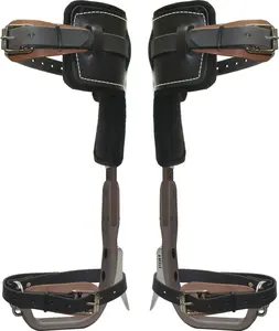 Climb Right Pole Climbers with L Pads