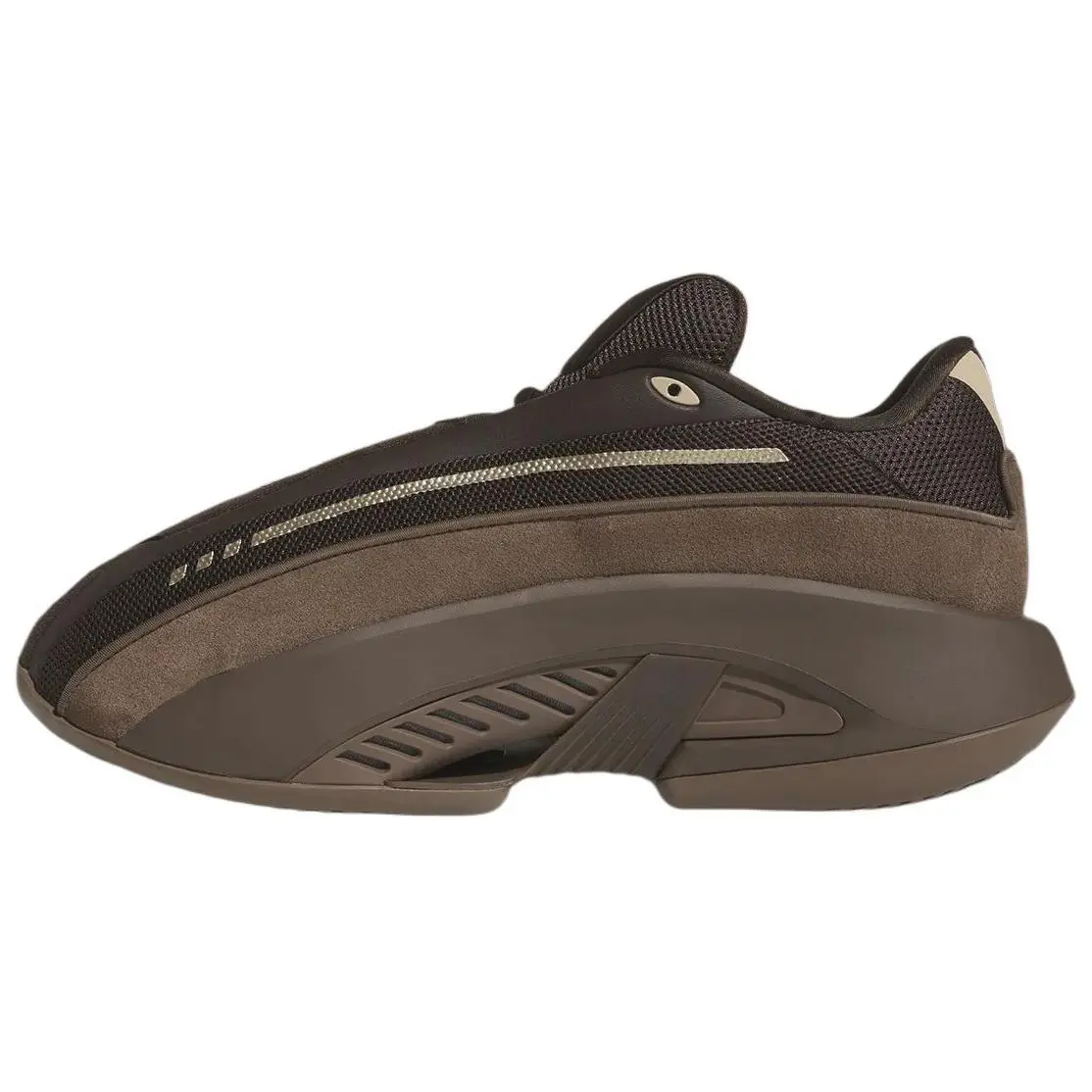 Adidas Mad IIInfinity Mocha' Retro Versatile Durable Non-slip Low Top Basketball Shoes Unisex Brown IF7171