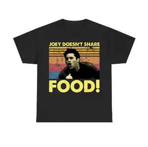 Joey Doesn't Share Food Vintage T-Shirt, Classic Friends TV Show Shirt, Joey Tribbiani Shirt, Unisex, Sweatshirt, Hoodie