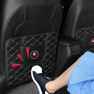 Seat Car Seat Back Protector Pad, Anti-Kick and Dirt Resistant, Durable Wear-Resistant, Child Safety, Car Seat Rear Protection Mat