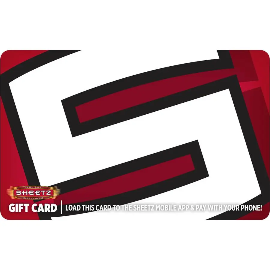 Sheetz eGift Card | Made-to-Order Food, Coffee, Snacks & Fuel
