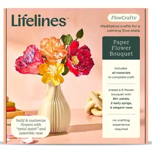Lifelines Flowcrafts | Paper Flower Bouquet Craft Kit