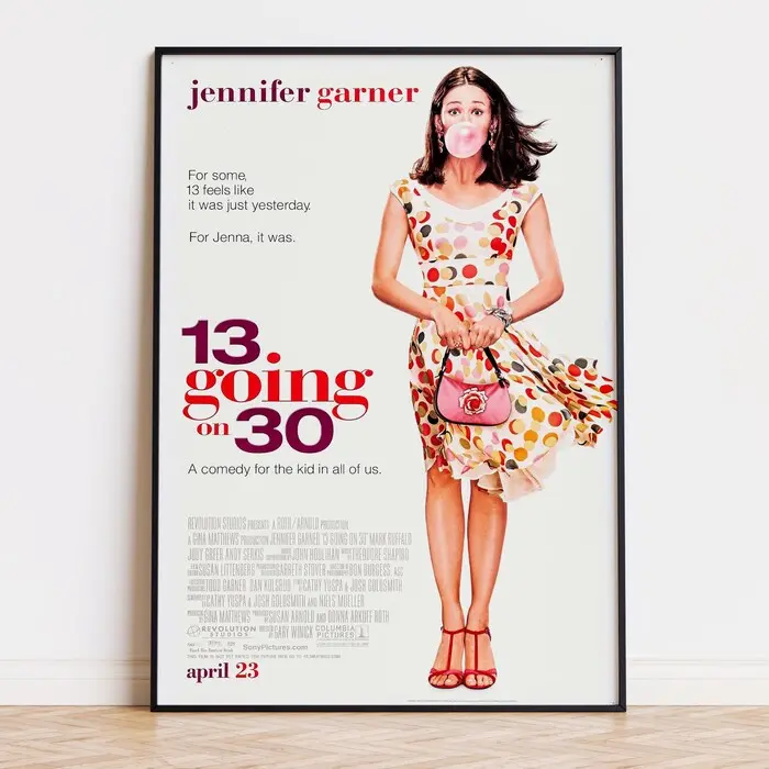 13 Going on 30 - Movie Poster |  | High Quality Ready To Print