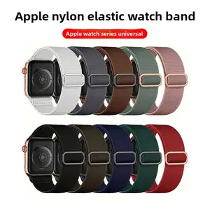 Woven Elastic Loop Band Compatible with Apple Watch SE765 iWatch 8