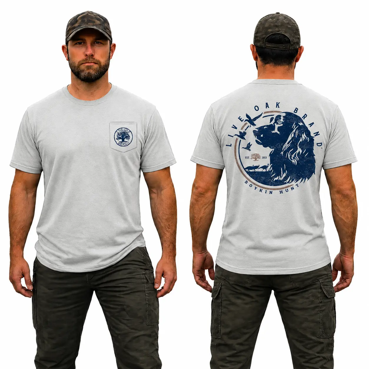 Boykin Hunting Shirt, Boykin Spaniel Tee, Bird Hunting T-Shirt, Sporting Dog Shirt, Upland Hunter Gift, Waterfowl Hunting Tee