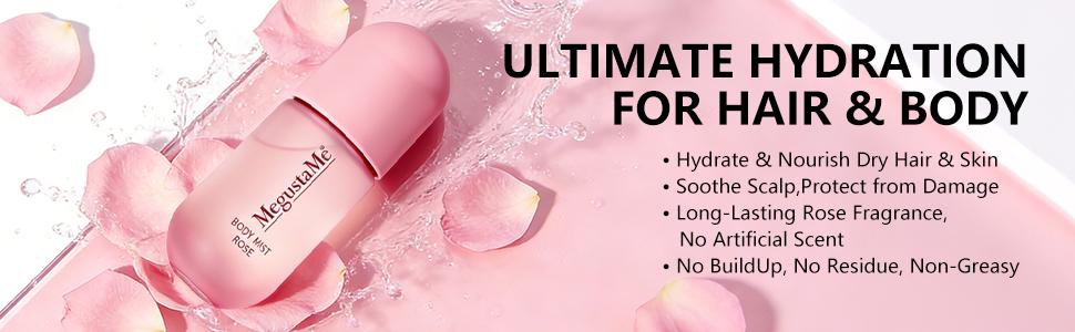 Rose perfume spray 100ml, female fragrance, rose fragrance, warm and delicious fragrance, gift for her