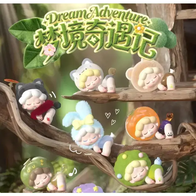 1346. MOMO BUNNY Energetic Wardrobe Series Plush Blind Box