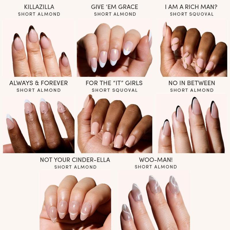 Glamnetic x Glamzilla Press On Nail Collection