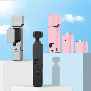 Silicone Protective Case for DJI Pocket 3, Durable Silicone Case for Handheld Gimbal Sports Camera, Soft and Scratch Resistant, Fashionable Accessories, Cover