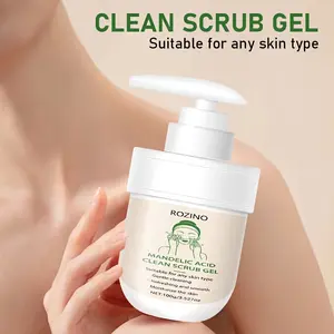 100g mandelic acid cleansing Scrub gel, gentle cleansing, refreshing and smooth, moisturizing the skin, suitable for all skin types, enhancing skin health and beauty