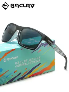 BACURY Sporty And Trendy Men'S Polarizing Sunglasses With UV Protection For Daily Travel, Driving, Fishing, Outdoor Travel, Hiking To Reduce Glare