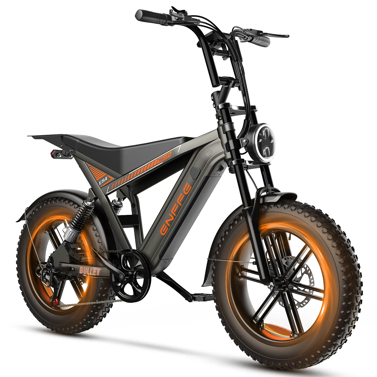 1500W Electric Bike for Adults, 32MPH Ebike with 48V 20Ah Battery, All-Terrain City Ebike with LCD, 20"×4.0" Full Suspension Electric Dirt Bike, 7-Speed Shimano Gears, UL2849 Certified