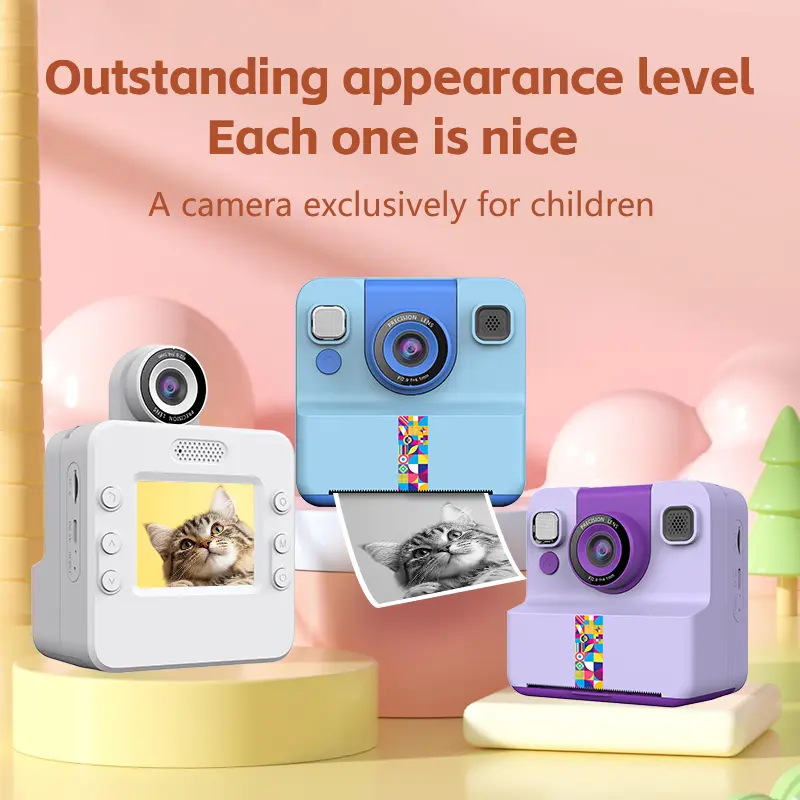Children's instant cameras student digital cameras cartoon photo-video DSLR fun camcorder gifts
