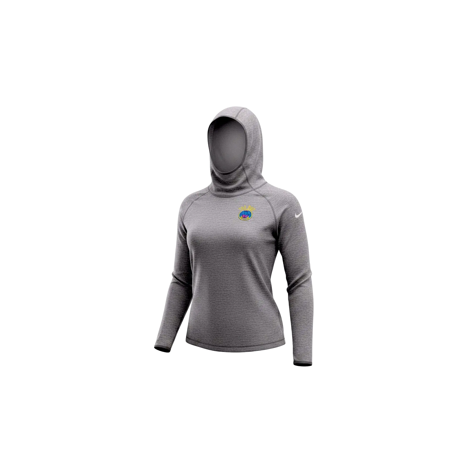 NBA Golden State Warriors The Bay Element Hoodie WMNS "Carbon Heather" W41486 HOODIE