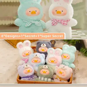 52TOYS LuLu the Piggy Joyful Time Series Collectible Toy Kawaii Creative Gift Room Decor Desktop Decoration Gift for Birthday Party  action figures stitch blind box Different Places Eyes Closing action figures stitch blind box