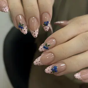 Stylish Press-On Nails Set, French-Inspired Design, Durable & Easy-To-Apply Nail Art, French Tip Nails, Perfect for Daily Wear & Special Occasions