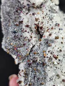 Chalcopyrite Crystal, Dolomite - Brushy Creek, Missouri, USA - Cabinet Mineral