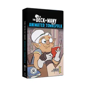 Animated: Deck of Townsfolk - 5e 2014 D&D (Reference Cards)
