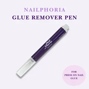 NailPhoria Nail Glue Remover Pen Safely Remove Press-On Nails & Gel Glue