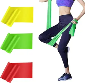 Set of 3 elastic resistance bands for exercise, injury recovery and physical therapy, suitable for women, yoga, arms, shoulders and upper body.