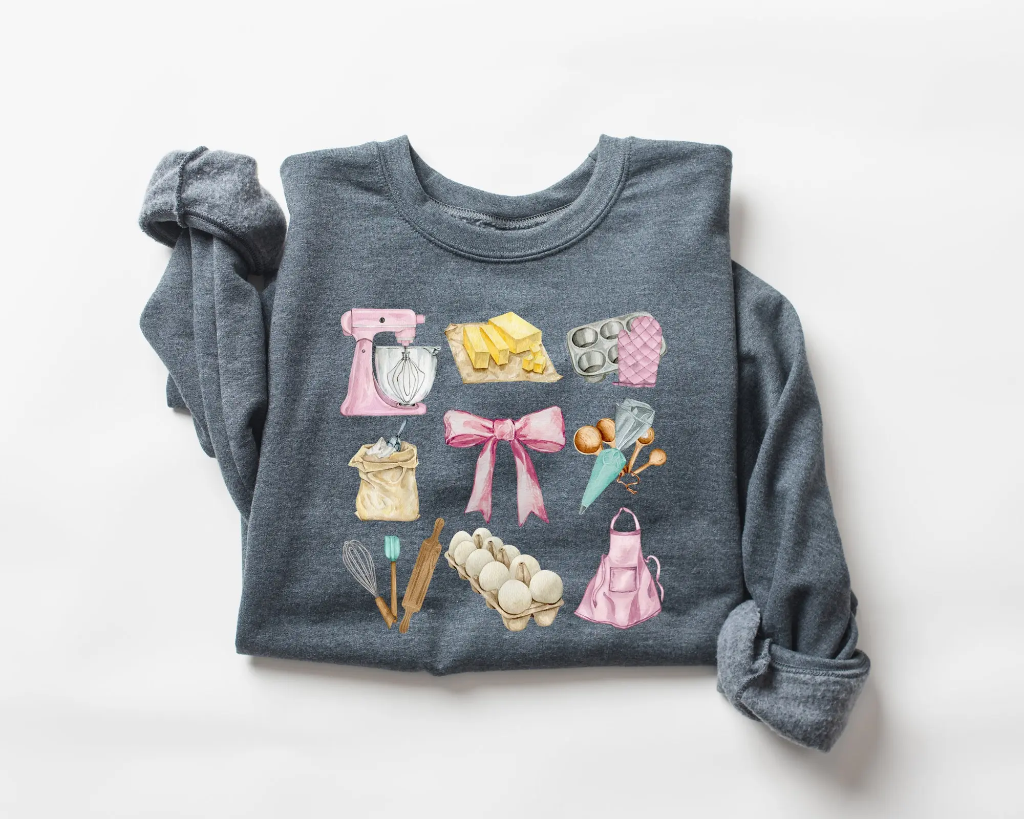Baking Sweatshirt, Baker Crewneck, Baking Shirts, Baking Gift, Bakery Sweater, Baker Gifts, Baking Lover Shirt, Baker Top