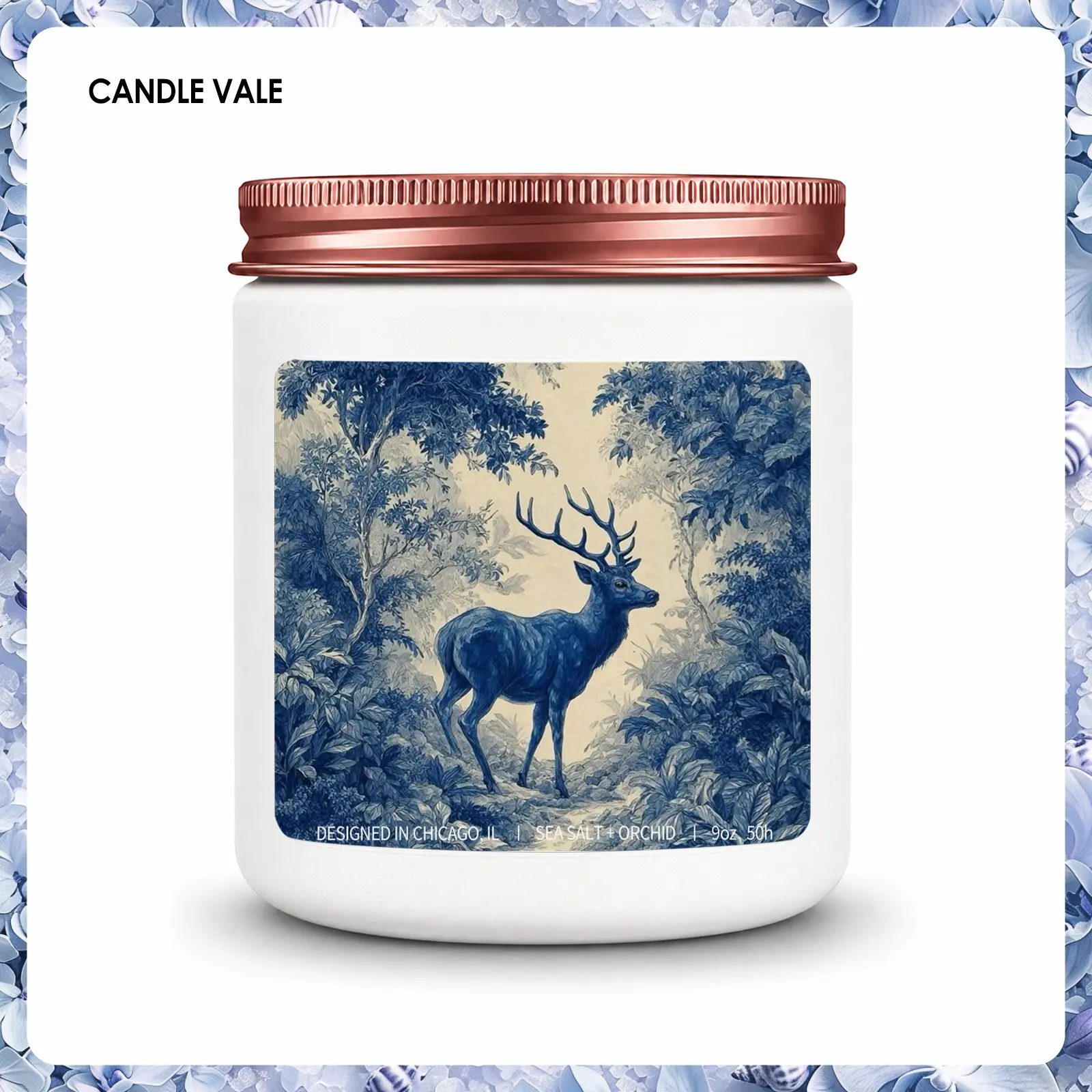 1Pc Handmade Soy Wax Scented Candle, Forest Deer Animal Design, Natural Aromatherapy Candle, Home Decor Gift for Nature Lovers, Birthday Christmas Thanksgiving Gift, Bedroom Living Room Office Decoration