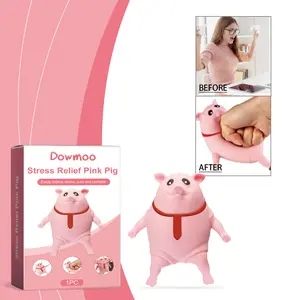 DOWMOO Stress Relief Pink Pig