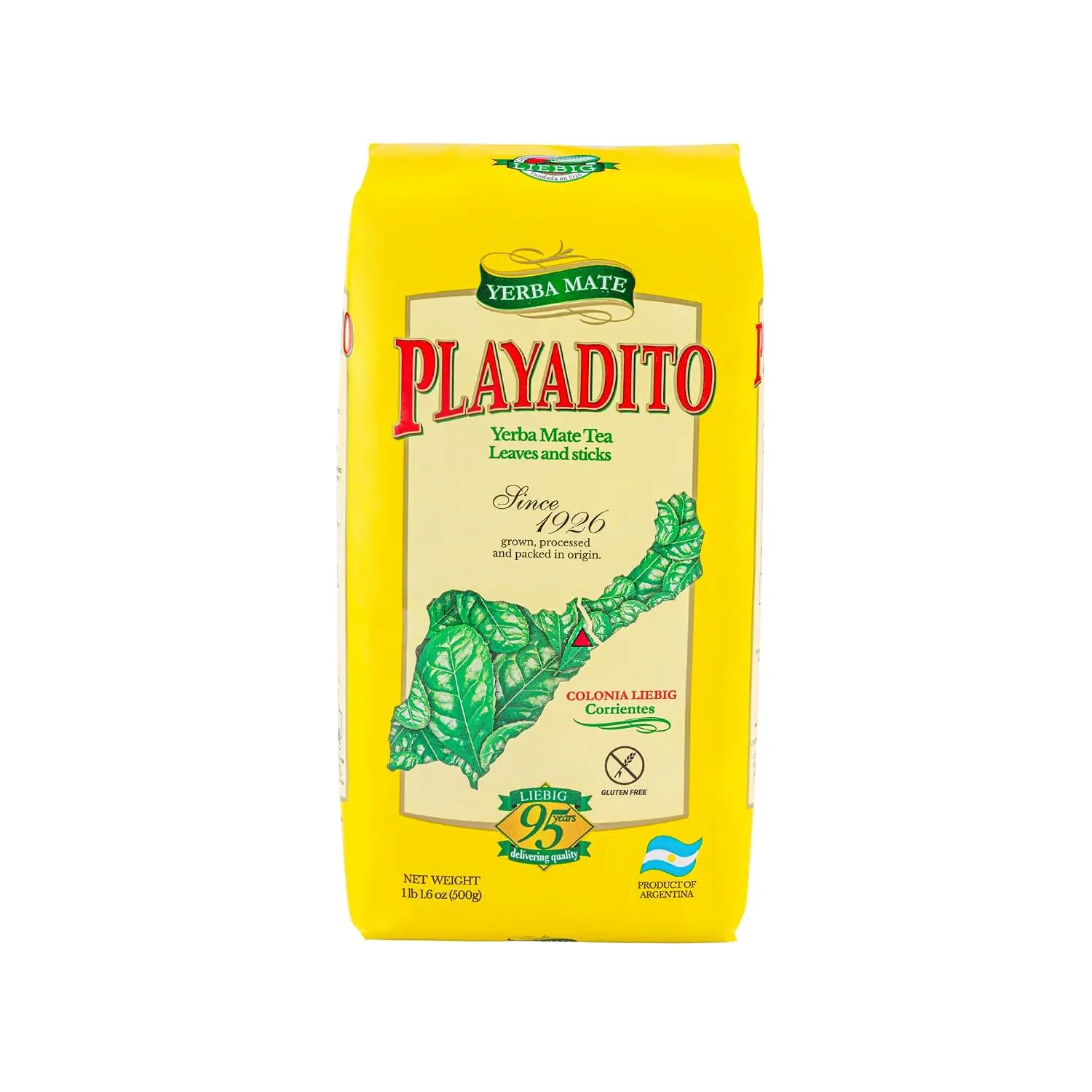 Yerba Mate Playadito 500gm Loose Leaves tea  Herbal Beverage