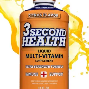 3 Second Health Liquid Vitamin Supplement Dietary