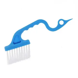 Multifunction Gap Mini Cleaning Brush, 1 Count Window Groove Brush, Household Stiff Bristle Brush, Cleaning Brush, Cleaning Supplies