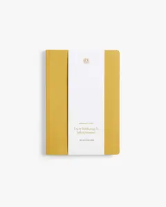 Premium Yellow Notebook - Bespoke 100% Recycled Paper