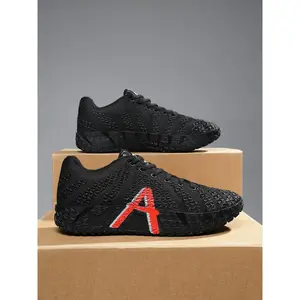 Unisex Basketball Shoes KPU Combination High Elasticity Shock Absorption Rubber Sole Suitable for All Seasons and Training